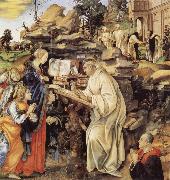 The Vision of St Bernard Fra Filippo Lippi